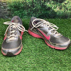 Nike Dual Fusion ST Running Sneakers Shoes Gray Pink 407847-003 9